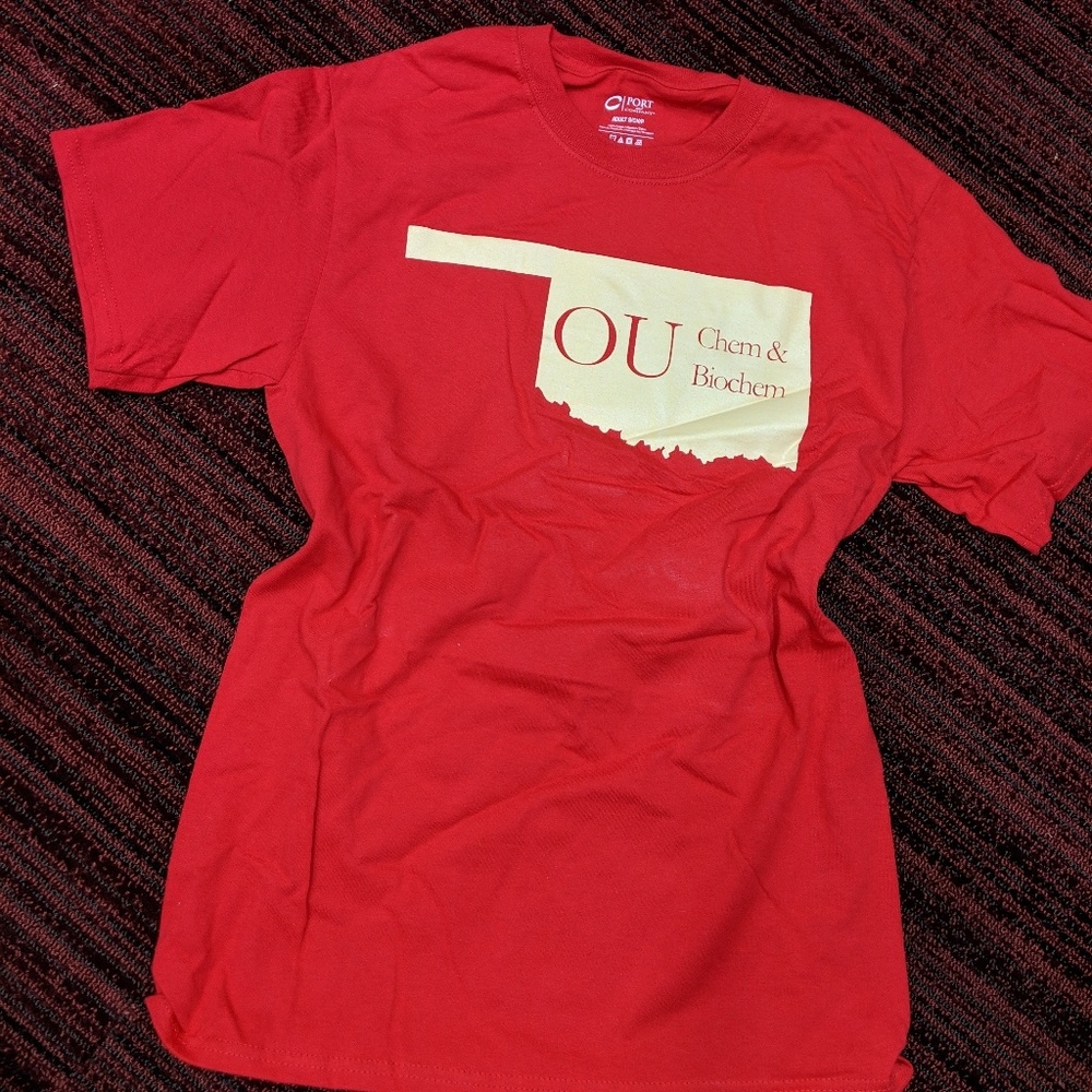 OU Chem and Biochem T-shirt